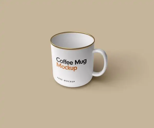 Free Coffee Mug Mockup (PSD)