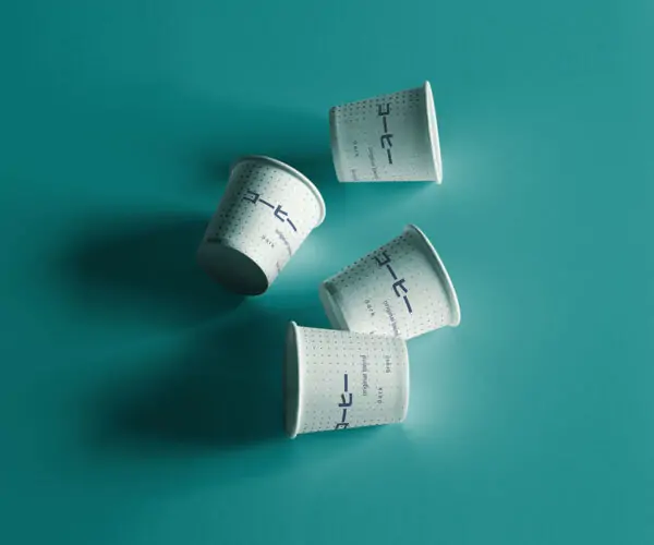 Free Espresso Paper Cups Mockup (PSD)