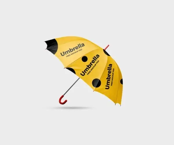 Free Umbrella Mockup (PSD)