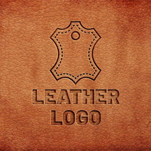 free-Leather Logo Mockup-psd-vectoclub